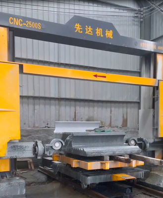 Diameter Roda 1600mm Mesin CNC Diamond Wire Saw Dengan Pemotongan yang Tepat