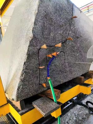 5 Axis CNC Precision Diamond Wire Saw Machine untuk kebutuhan pemotongan 3D yang akurat