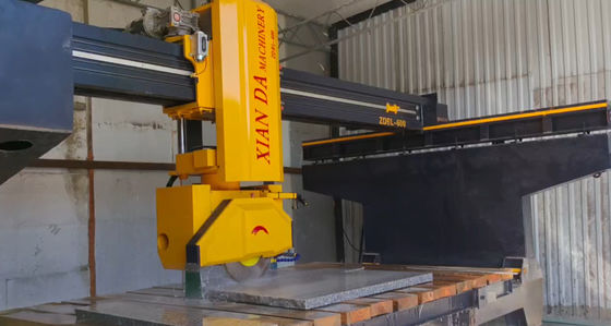 Mesin pemotong jembatan otomatis terintegrasi untuk pemotongan presisi