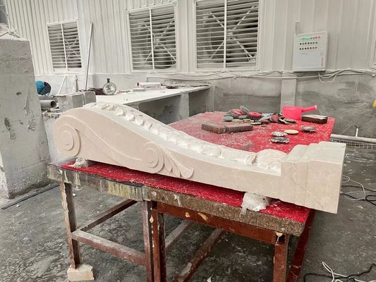 Sistem Kontrol CNC Empat Spindle Linkage Granit Marmer Slab Diamond Wire Saw