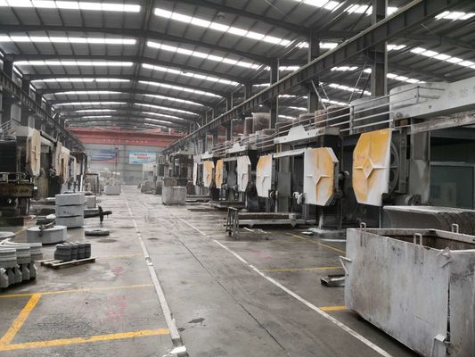 Sistem Kontrol CNC Empat Spindle Linkage Granit Marmer Slab Diamond Wire Saw