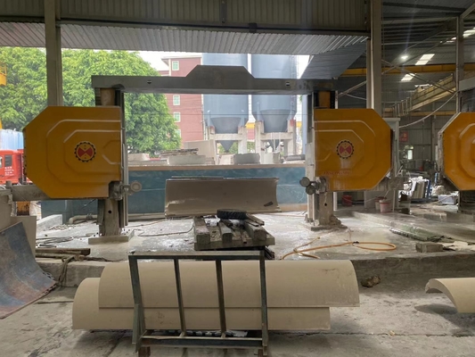Mesin Pemotong Wire Saw CNC Otomatis Untuk Marmer & Granit
