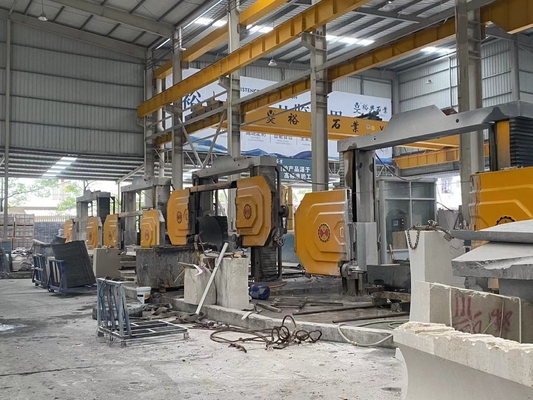 Mesin Pemotong Wire Saw CNC Otomatis Untuk Marmer & Granit