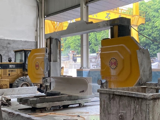 Precision CNC Diamond Wire Saw Machine Bersertifikat GOST