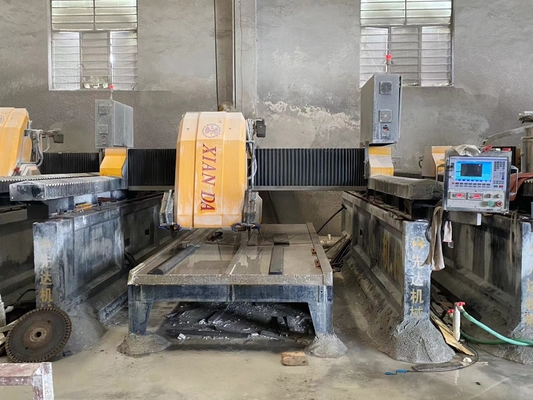 Mesin pemotong dan penggilingan linier 3 sumbu CNC otomatis