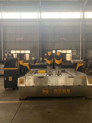 Precision 3-Axis 15m/min Kecepatan Udara Mesin Ukiran Batu CNC