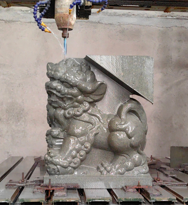 Precision 3-Axis CNC Planar Stone Carving Machine Untuk Batu Besar