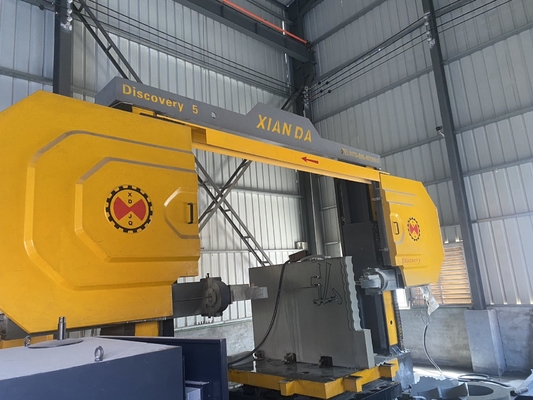 5 Axis CNC Stone Machine Diamond Wire Saw Machine Untuk Bentuk 3D