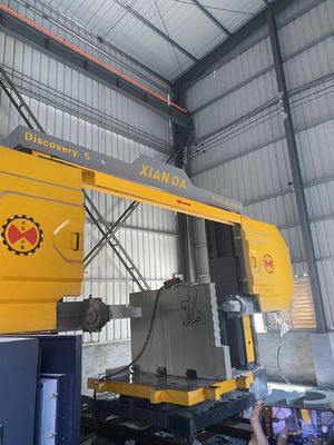5 Axis CNC Stone Machine Diamond Wire Saw Machine Untuk Bentuk 3D