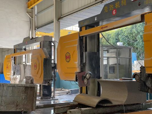 CNC Control Diamond Wire Saw Machine Efisiensi Tinggi Pemotong Granit Marmer Discovery 4 -2000/2500/3000