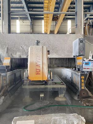 Mesin pemotong profil batu dengan garis perlindungan keamanan tinggi