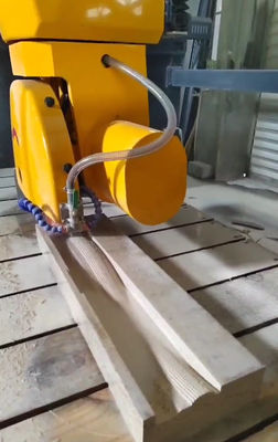 5 Axis Bridge Saw Cutting Machine dengan Automatic Table Movement AC Power Supply dan daya utama 15kw