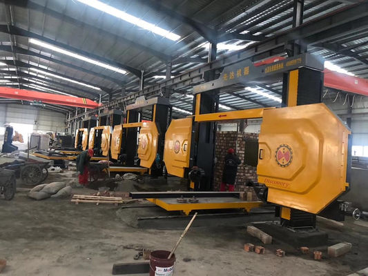 Xianda 4 Axis CNC Single Diamond Wire Saw Machine Untuk Profiling