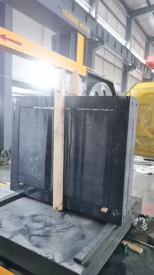 Efisiensi tinggi 4 sumbu Single Wire Saw Stone Cutting Solution Untuk Granit, Bentuk Khusus Aplikasi Industri