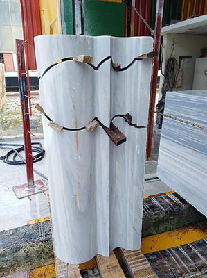 CNC Single Diamond Wire Saw Stone Machine Untuk Bentuk Khusus