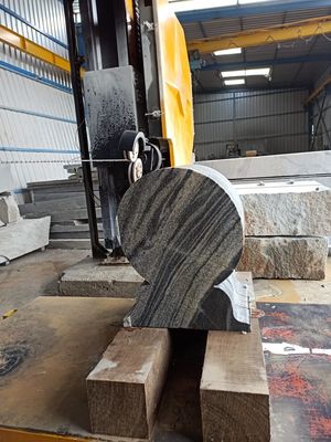 CNC Diamond Wire Saw Mesin Tipe Kecil Khusus Untuk Tombstone