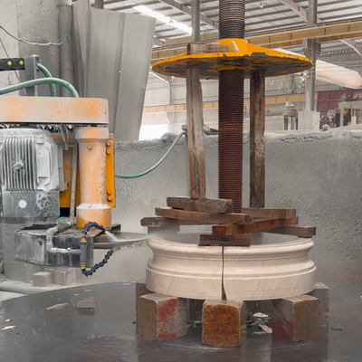 CNC Column Cap & Base Profiling Machine untuk membentuk dan memotong yang tepat