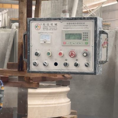CNC Column Cap & Base Profiling Machine untuk membentuk dan memotong yang tepat