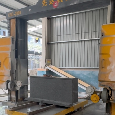 11kw Main Motor Electric Diamond Wire Saw untuk pemotongan yang tepat dan akurat