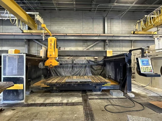 5-Axis Multifunctional Bridge Saw - Pemotongan Presisi untuk Batu, Marmer & Granit