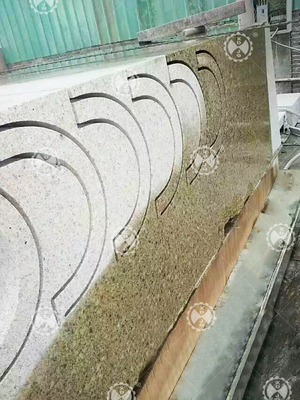 CNC Diamond Wire Saw Stone Cutting Machine untuk profil