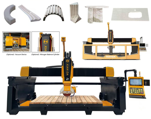 5 Axis Bridge Stone Cutting Machine: Solusi Profesional untuk Granit, Marmer & More