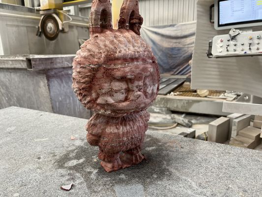 Mesin Pemotong Gergaji Jembatan Router CNC 5-Axis dengan Kontrol Simultan 5-Axis, Spindel BT40 20 kW, dan Desain Meja Hibrida