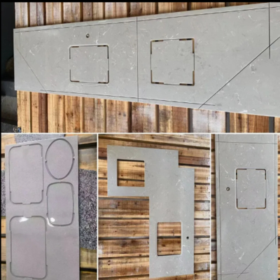 Mesin pemotong gergaji CNC 4 sumbu untuk pemotongan penggilingan pengeboran pengolahan batu granit marmer kuarsa dapur countertop slab tile sink cutut