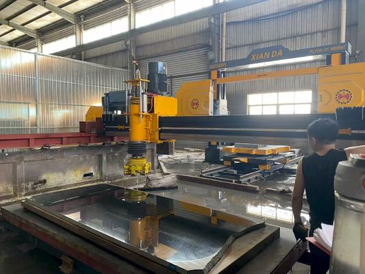 Mesin penggilingan otomatis tipe jembatan berkinerja tinggi untuk pengolahan batu