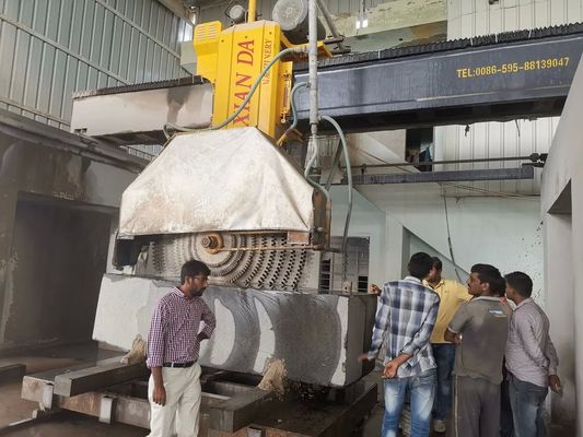 Block Cutting Machine Cutter Granite Marble Quarry Stone Bridge Multi-Blade