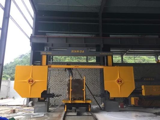CNC Diamond Wire Saw Stone Cutting Machine untuk pemangkasan blok