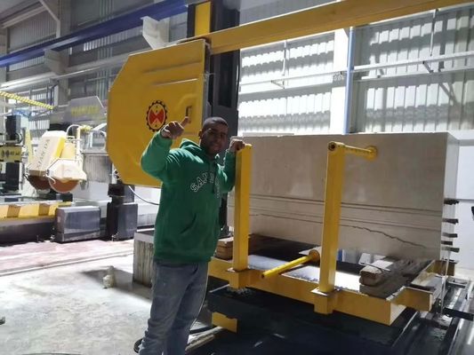 CNC Diamond Wire Saw Stone Cutting Machine untuk pemangkasan blok