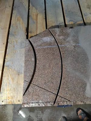 Mesin Pemotong Gergaji Jembatan CNC 5-Axis dengan Meja Kerja 3400x2000mm dan Rotasi Kepala 0°-360° untuk Granit dan Marmer