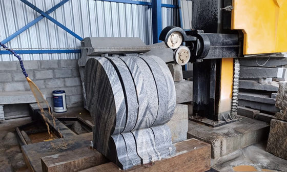 Mesin Gergaji Kawat Berlian Profiling (Mesin gergaji kawat berlian Tombstone)