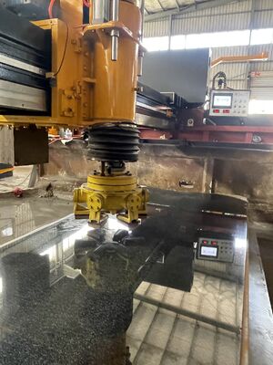 Mesin penggilingan otomatis tipe jembatan berkinerja tinggi untuk pengolahan batu