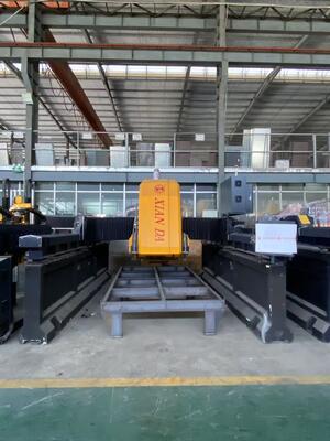 Mesin pemotong tepi batu CNC dengan kedalaman tinggi Kecepatan tinggi untuk marmer