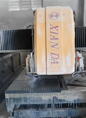 Mesin pemotong tepi batu CNC dengan kedalaman tinggi Kecepatan tinggi untuk marmer