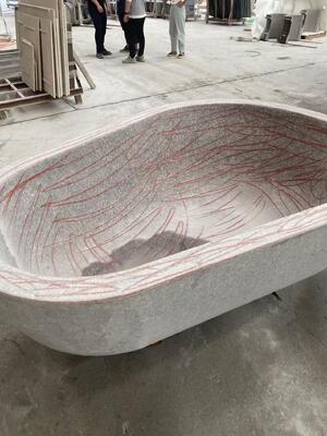 Mesin pengeboran untuk batuan kuburan, lentera batu, wastafel cuci