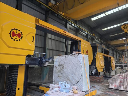 Discovery 4 CNC Diamond Wire Saw Machine Untuk Granit Marmer