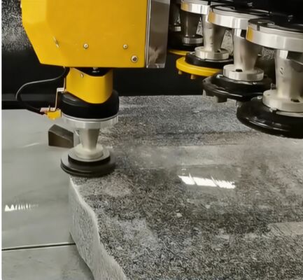 Mesin Poles Batu Presisi Tinggi Terintegrasi Cerdas