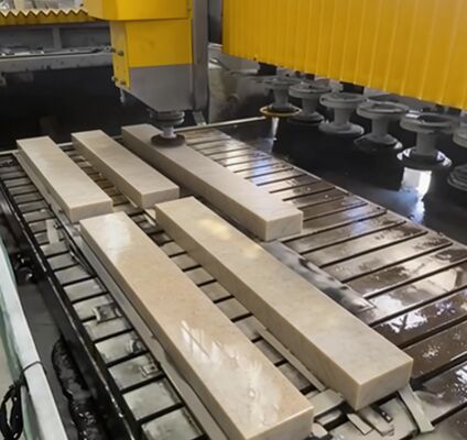 Mesin Poles Batu Presisi Tinggi Terintegrasi Cerdas