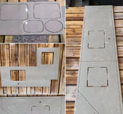 Mesin Pemotong Jembatan 4 + 1 Axis untuk Tugas Berat