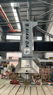 Pemotong Batu Jembatan 5 Sumbu dengan Sistem DDX Italia Mata Gergaji 900mm dan Akurasi Pemotongan ±0,1 mm