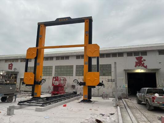 Mesin Gergaji Kawat Berlian CNC dengan Ukuran Pemrosesan Maksimum 3500*3000*1800mm dan Motor Utama 11kw untuk Pemotongan Batu