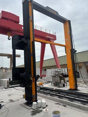 Mesin Gergaji Kawat Berlian CNC dengan Ukuran Pemrosesan Maksimum 3500*3000*1800mm dan Motor Utama 11kw untuk Pemotongan Batu