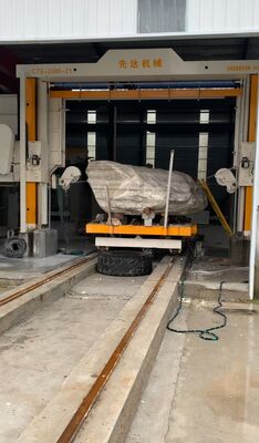 Mesin Gergaji Kawat Berlian CNC dengan Ukuran Pemrosesan Maksimum 3500*3000*1800mm dan Motor Utama 11kw untuk Pemotongan Batu