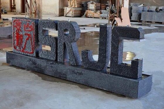 4-Axis CNC Diamond Wire Saw Machine Dengan 360° Servo-Rotary Table 16-Surface Slideway Dan 28 Rolling-Wheel Lift Untuk Granit Marmer