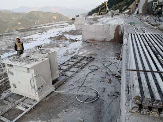 CNC Control Otomatis Diamond Wire Saw Machine untuk High Precision Stone Cutting