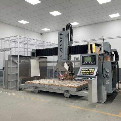 Mesin Potong Batu Bridge 5-Axis dengan Sistem DDX Italia, Mata Gergaji 900mm, dan Akurasi Pemotongan ±0.1 mm