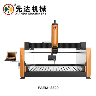Mesin Router CNC Cerdas 5 Sumbu FAEM-3320 Mesin Ukir Patung Batu 3D